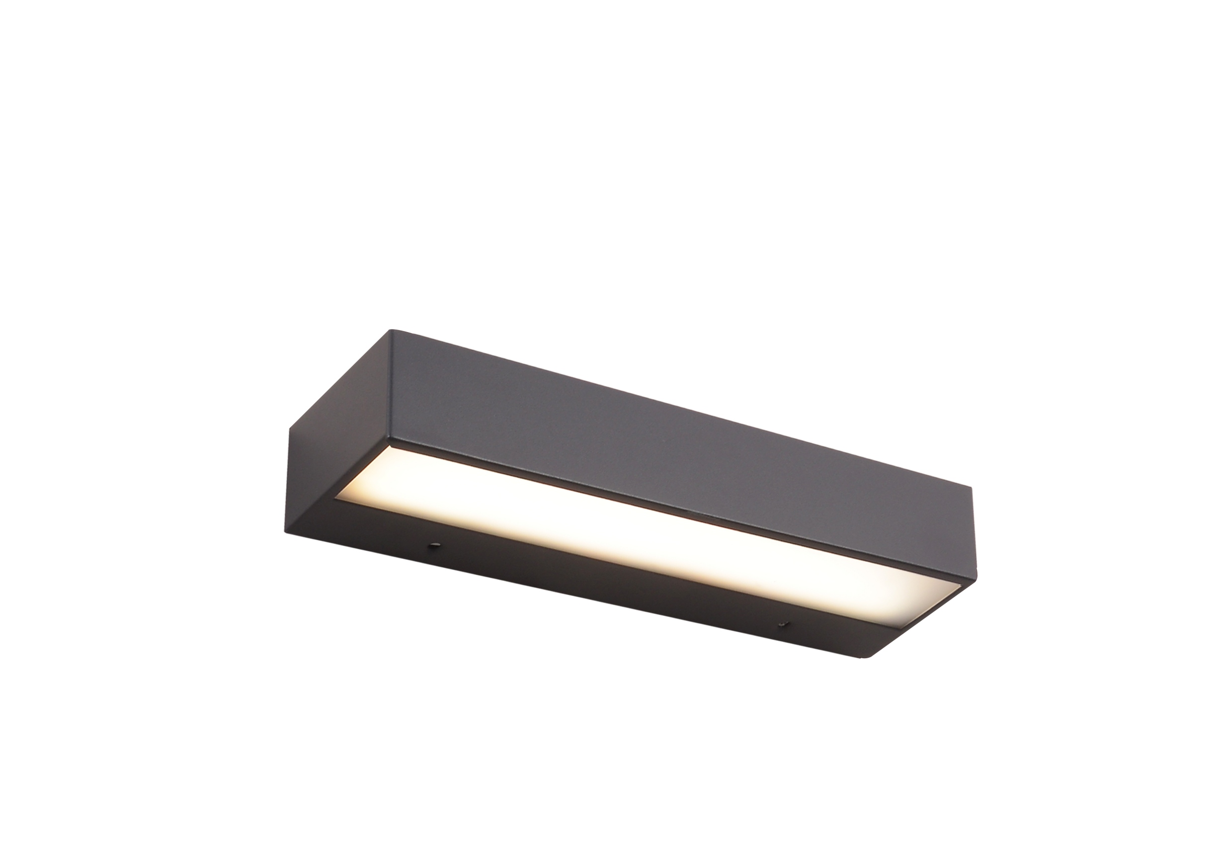 شمعدان حائط LED مستطيل من الألومنيوم لأعلى ولأسفل
